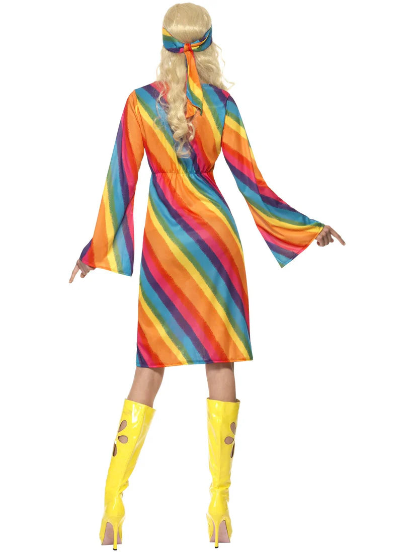 Rainbow Hippie Costume