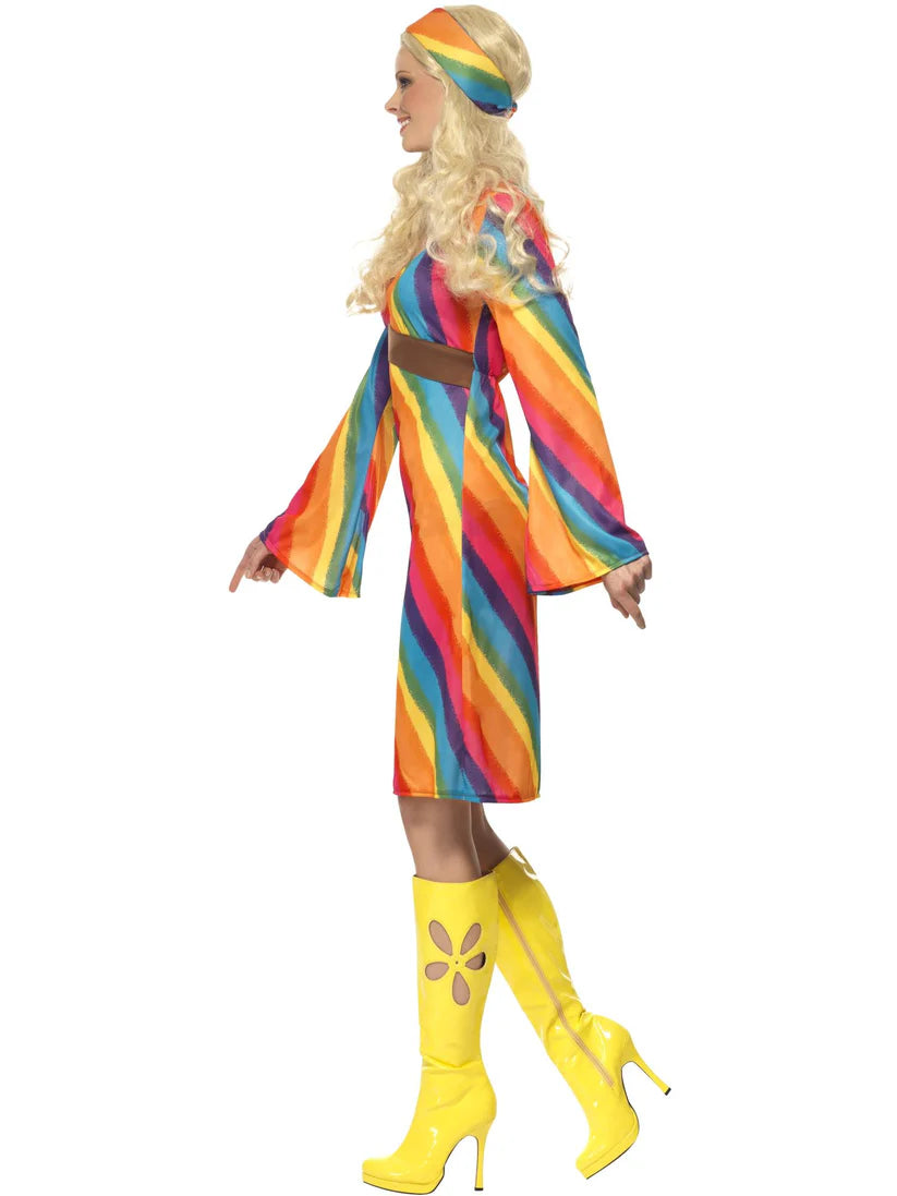 Rainbow Hippie Costume