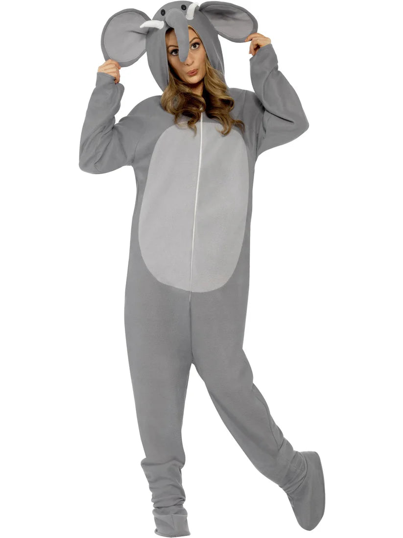 Elephant Costume, All in One with Hood