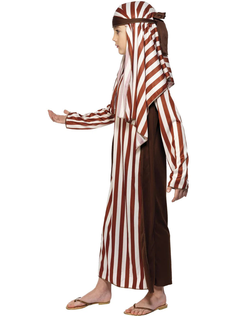 Shepherd Costume, Child, Brown & White
