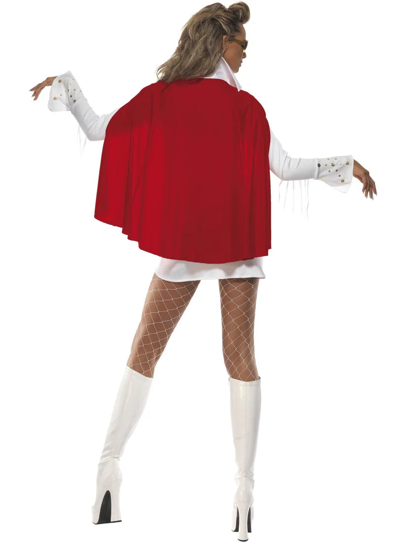 Elvis Viva Las Vegas Costume, White