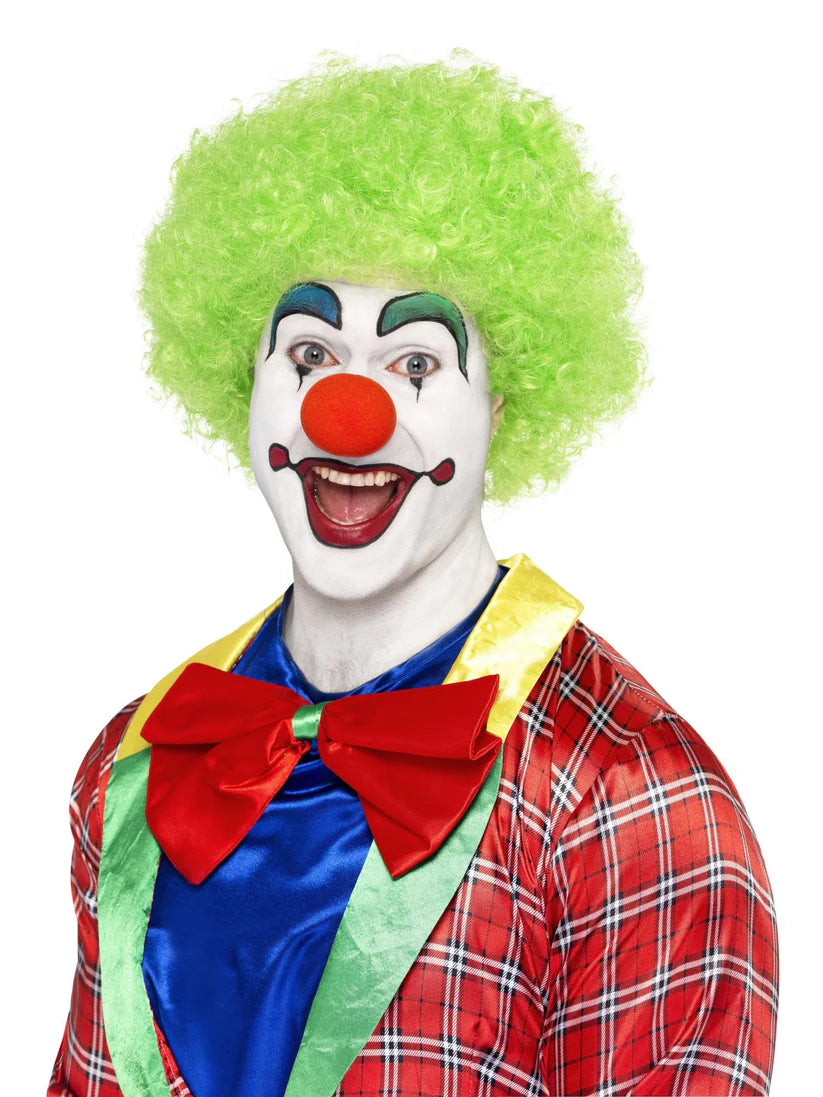 Crazy Clown Wig, Green