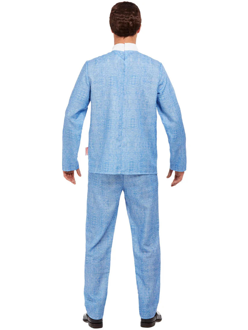 Thunderbirds Brains Costume, Blue Item Contains: Wig, Glasses, Jacket, Trousers