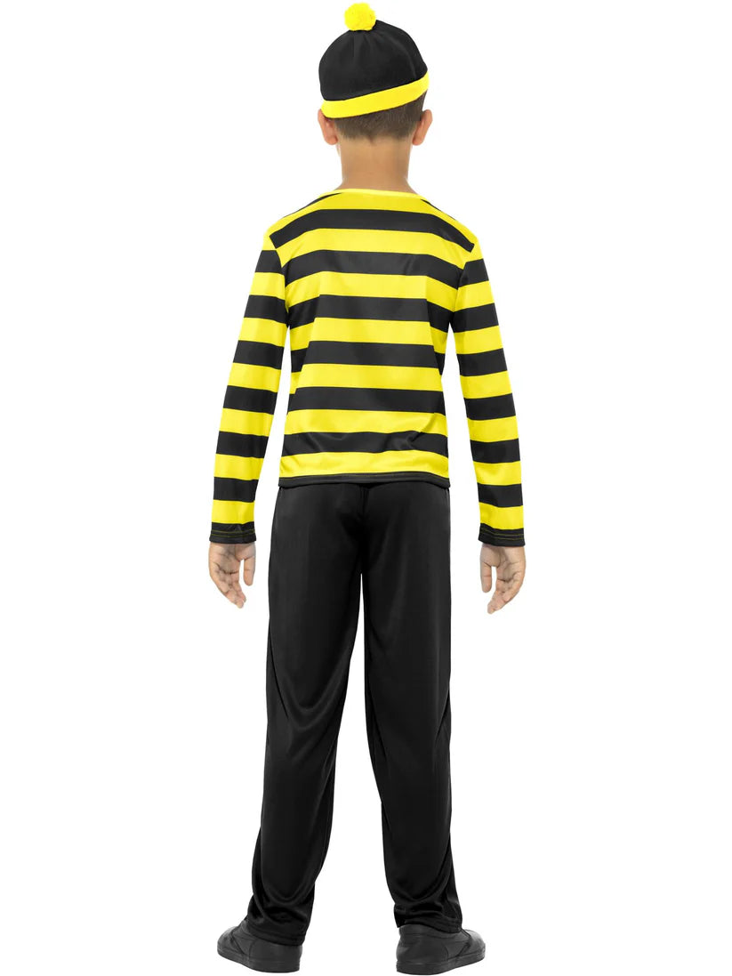 Where's Wally Odlaw Costume, Child
