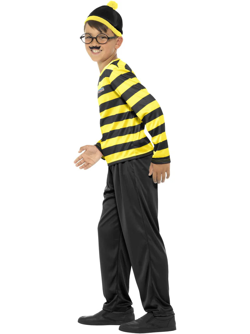Where's Wally Odlaw Costume, Child