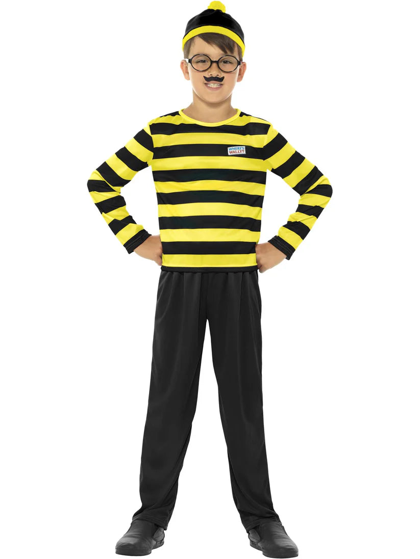 Where's Wally Odlaw Costume, Child
