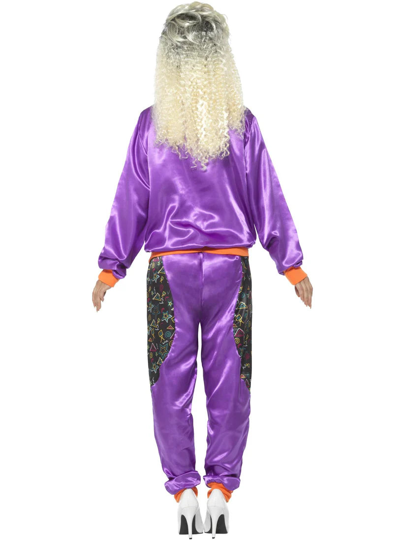 Retro Shell Suit Costume, Ladies