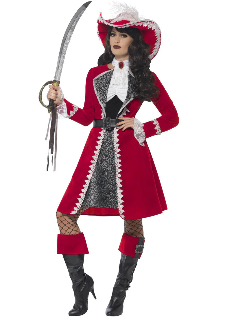Deluxe Authentic Lady Captain Costume