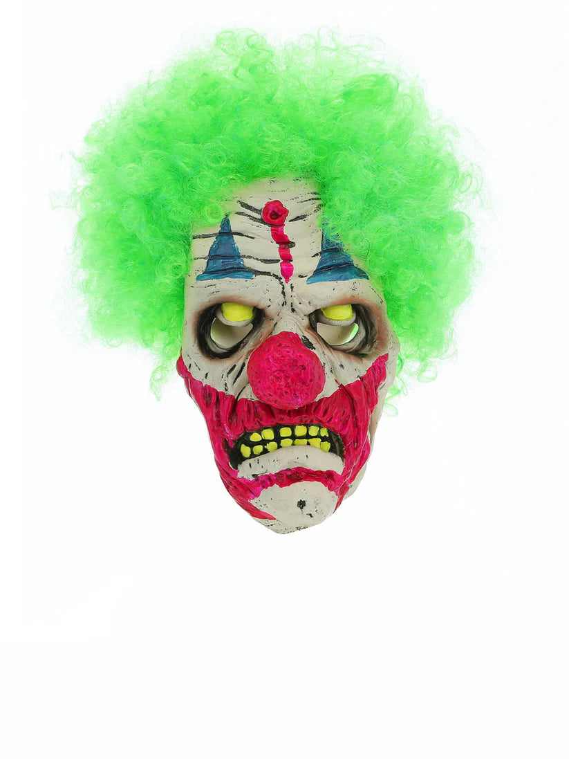 UV Black Light Clown Mask