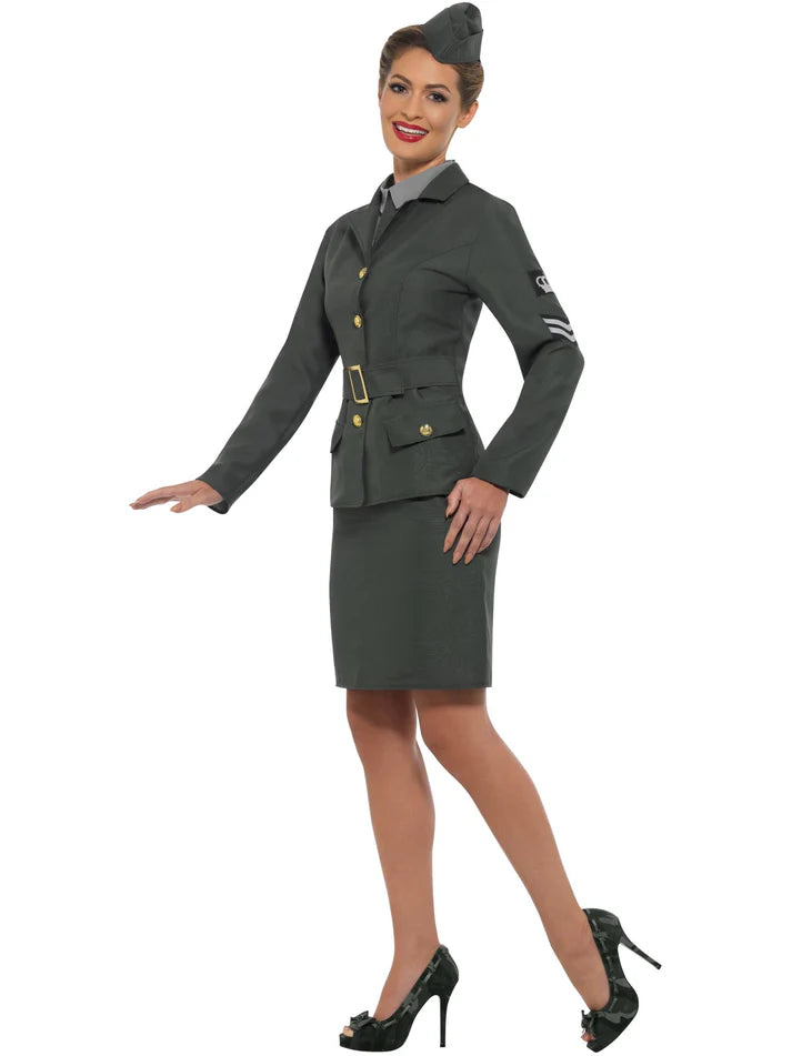 WW2 Army Girl Costume