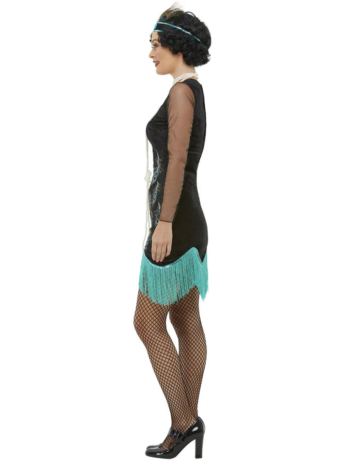 20s Peacock Flapper Costume