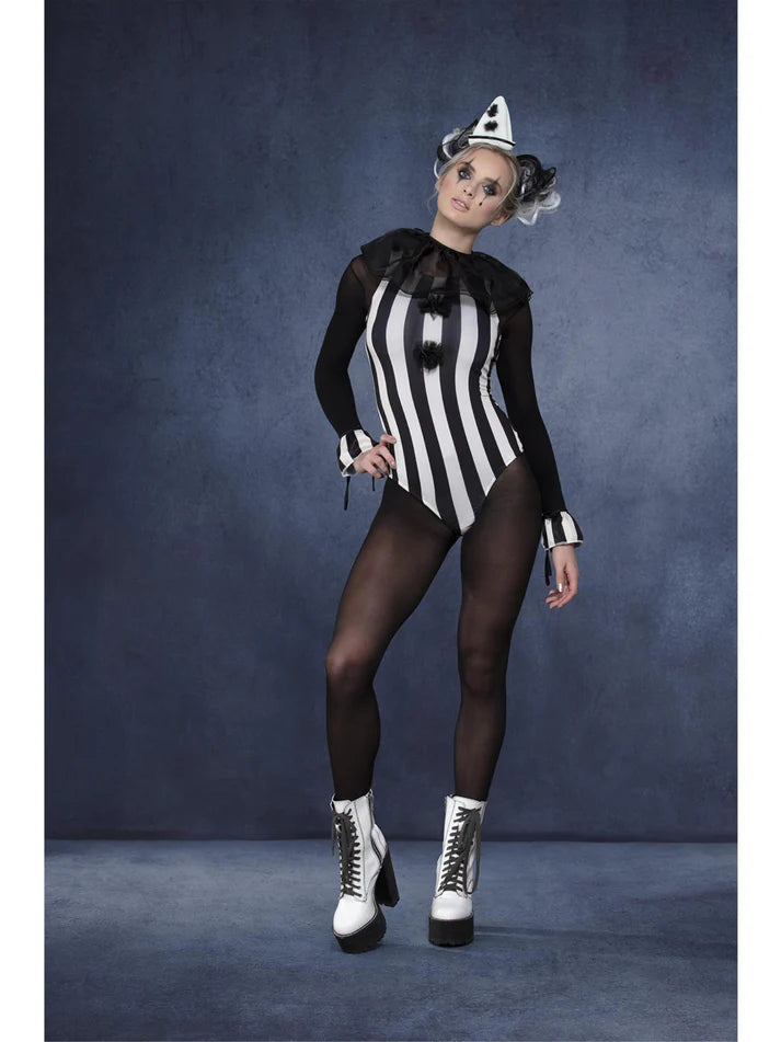 Fever Vintage Pierrot Clown Costume