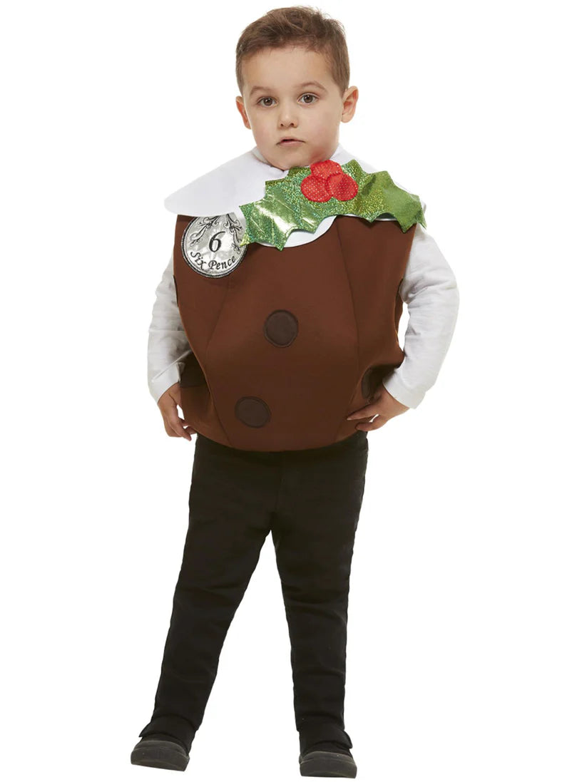 Kids Christmas Pudding Costume