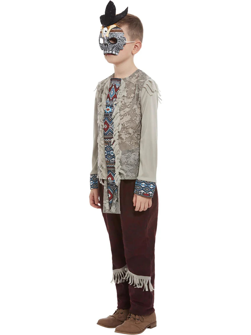 Boys Dark Spirit Warrior Costume