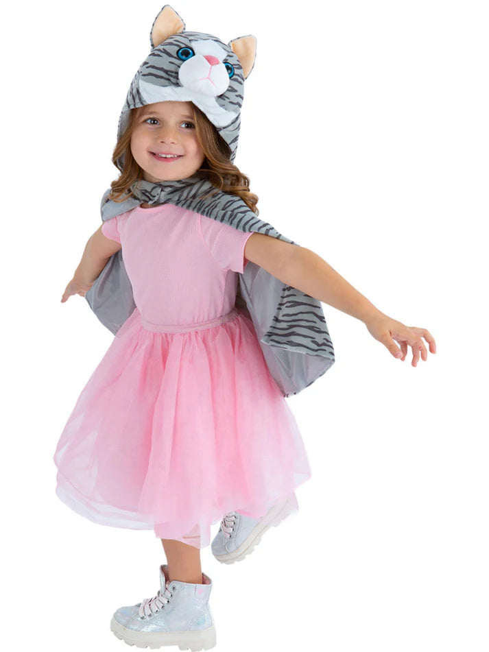 Deluxe Kitten Plush Cape, Kids