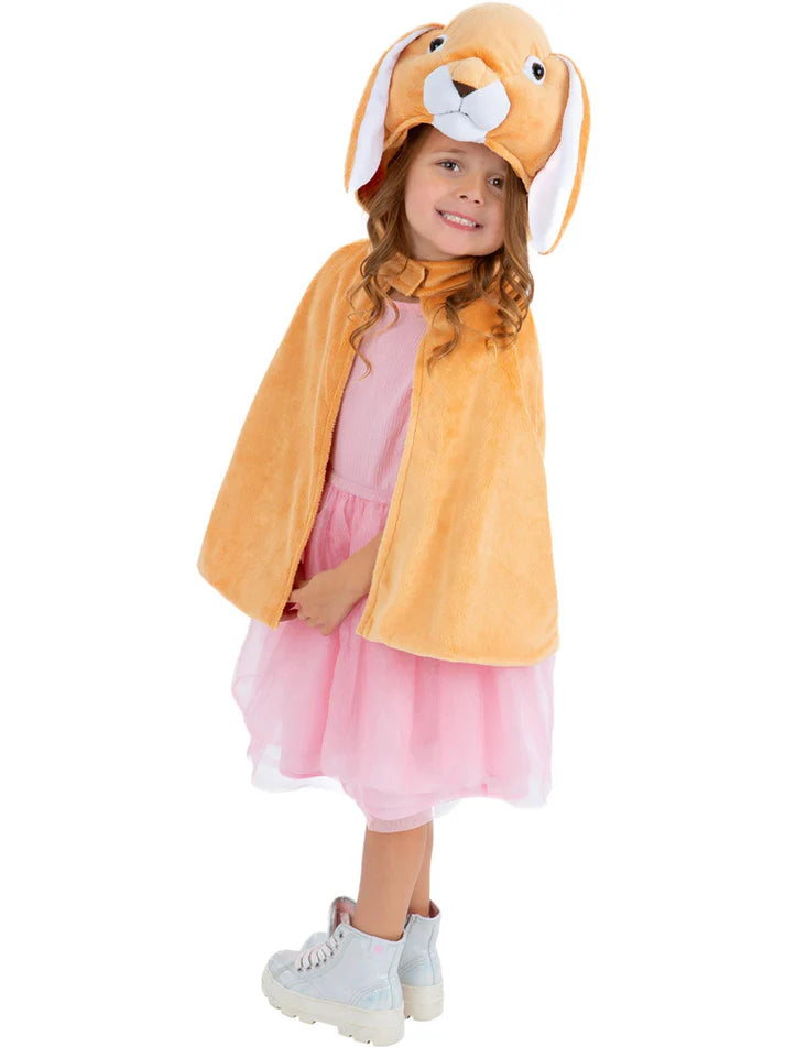 Deluxe Bunny Plush Cape, Kids