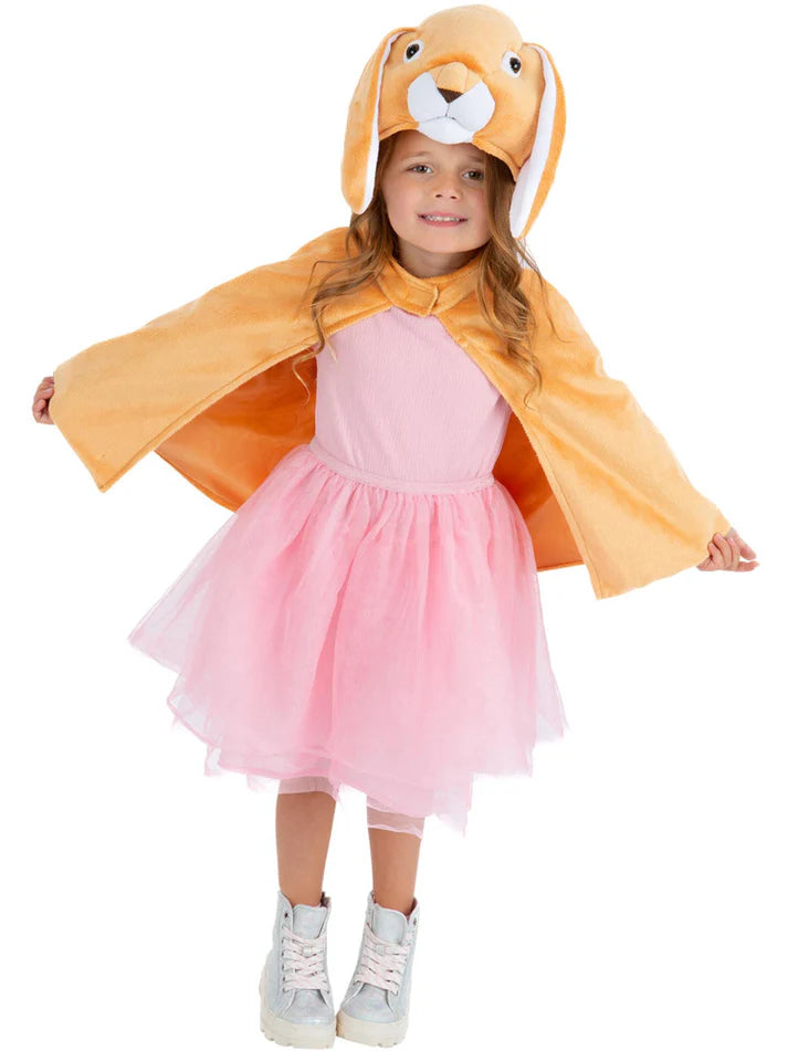 Deluxe Bunny Plush Cape, Kids
